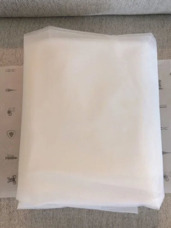Plain Cathedral Wedding Veil with Long Blusher main image 7